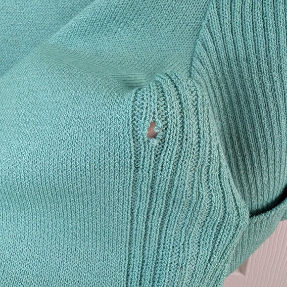 St John Sport Santana Knit Top Green P - Picture 6 of 10